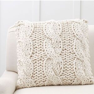 Pottery Barn Colossal Knit Pillow